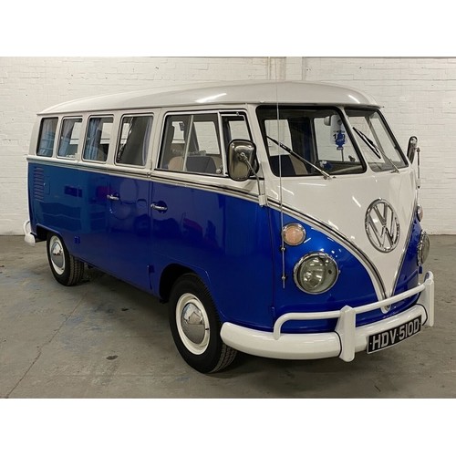 49 - 1966 VW 13 Window Deluxe Splitscreen Campervan
Registration number HDV 510D
Chassis number 256174614... 