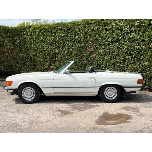 1984 Mercedes-Benz SL500 R107 Registration number SLZ 8052 Chassis ...