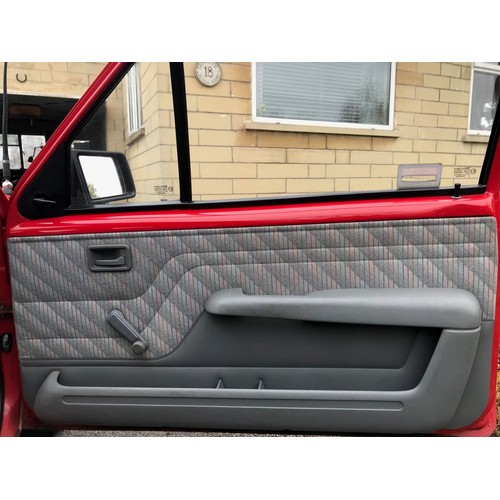 61 - 1992 Vauxhall Nova Merit
Registration number J293 EYA
Red with a grey interior
Just over 35,000 reco... 