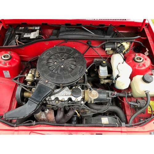61 - 1992 Vauxhall Nova Merit
Registration number J293 EYA
Red with a grey interior
Just over 35,000 reco... 
