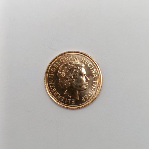 390 - A Queen Elizabeth II half sovereign, 2006