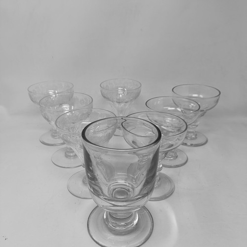 810 - A pair of 19th century glass rummers, and assorted other glassware (box)