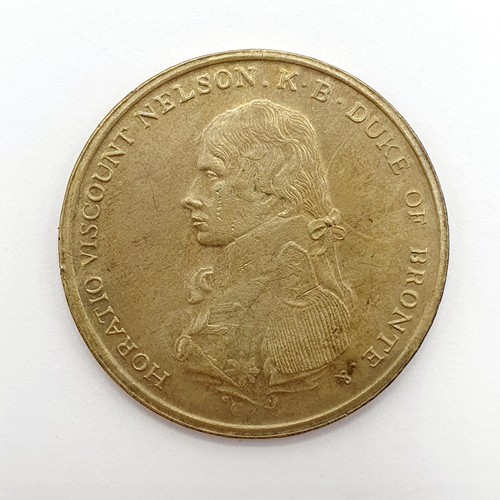 581 - A Trafalgar Medallion, dated Oct 21, 1805
Provenance: Sold on behalf of the SNCB Society charity