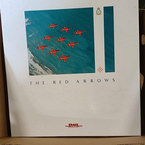 801 - A limited edition Red Arrows boxed set, various pictures and prints, a sevre style cup and saucer, a... 