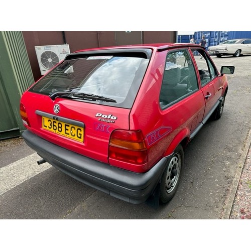 1993 VW Polo Fox Registration number L368 ECG Chassis number