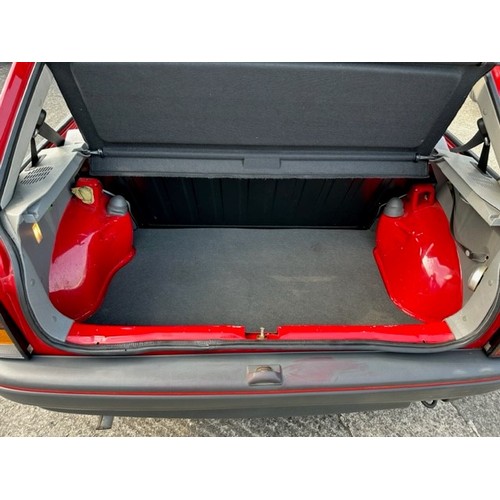 61 - 1992 Vauxhall Nova Merit
Registration number J293 EYA
Red with a grey interior
Just over 35,000 reco... 