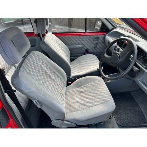 61 - 1992 Vauxhall Nova Merit
Registration number J293 EYA
Red with a grey interior
Just over 35,000 reco... 