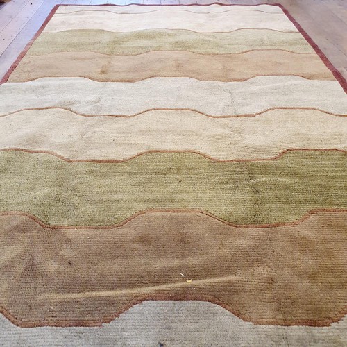 796 - A cream ground Caucasian rug, 195 x 113 cm