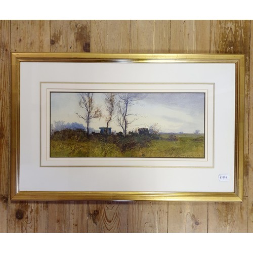 391 - William Tatton Winter (British 1855-1925), Over The Heath, watercolour, signed and dated 1883, 18 x ... 