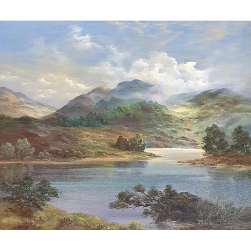 349 - Prudence Turner, landscape, oil on canvas, signed, 55 x 59 cm