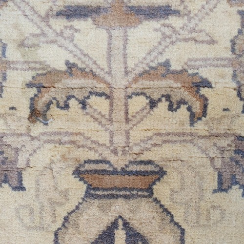 849 - A Ziegler cream ground runner, 213 x 78 cm