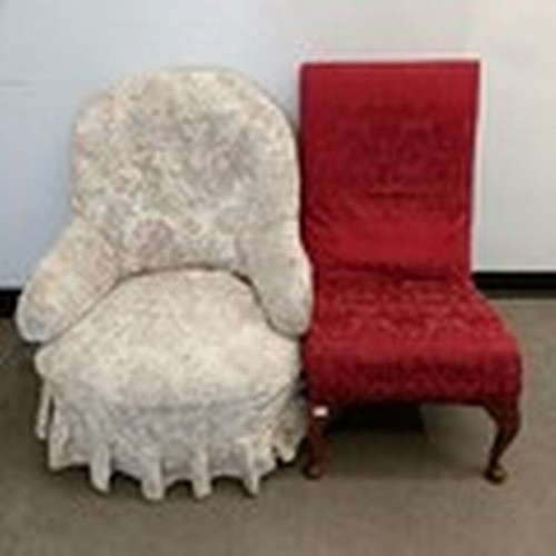 915 - A pair of wingback armchairs, and assorted furniture (qty)