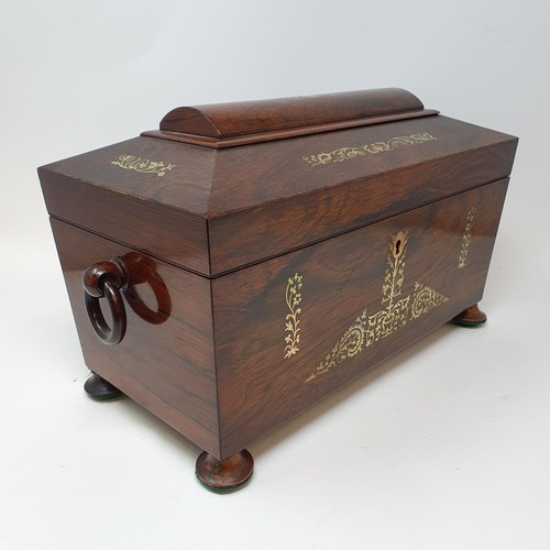 575 - A tea caddy, a box of assorted walking sticks, and other items (qty)