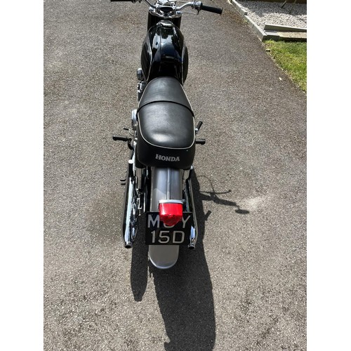214 - 1966 Honda CB450 K0 Black Bomber
Registration number MOY 15D
Frame number 1009558
Engine number 1007... 
