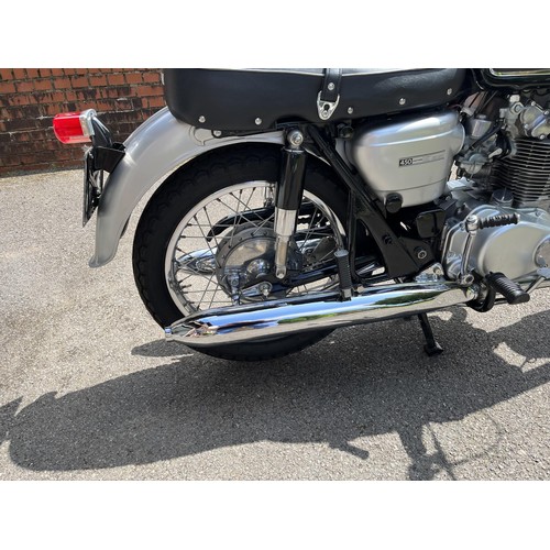 214 - 1966 Honda CB450 K0 Black Bomber
Registration number MOY 15D
Frame number 1009558
Engine number 1007... 