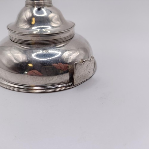 27 - A George III silver wine funnel, London 1789, 2.1 ozt, 11 cm high