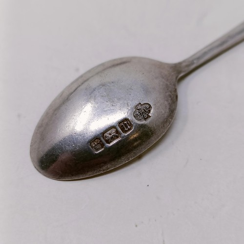 26 - A pair of silver sugar tongs, and assorted other silver spoons, various dates and marks, 8.9 ozt