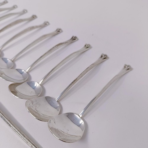 48 - Assorted silver and silver coloured metal spoons