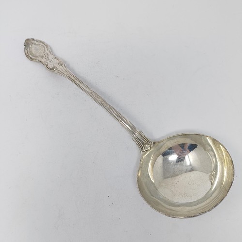 85 - A George V silver ladle, London 1911, 8 ozt