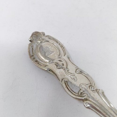 85 - A George V silver ladle, London 1911, 8 ozt