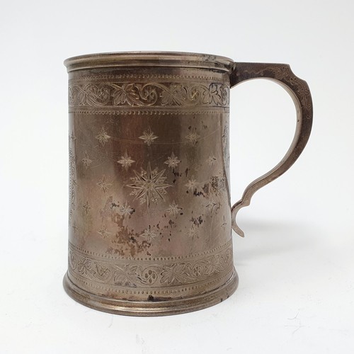 116A - A Victorian silver mug, 1869, 5.7 ozt