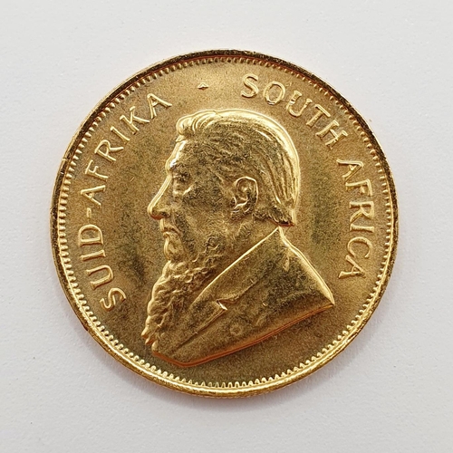 907 - A gold half Krugerrand, 1981