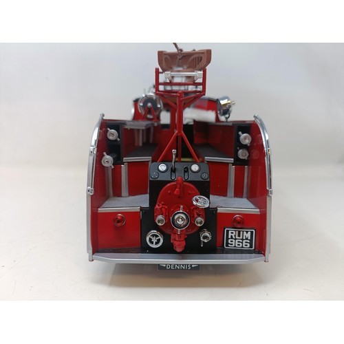 430 - A Corgis Heroes Under Fire two piece fire truck set, No US99150, and assorted other die-cast fire tr... 