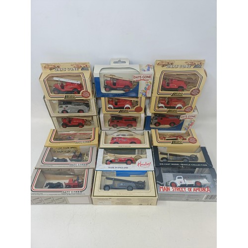 432 - Assorted Days Gone By die-cast trucks, and other makes, mostly boxed (box)