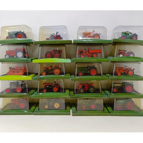 436 - Assorted tractors and The World Of Farming magazines and tractor models (4 boxes)