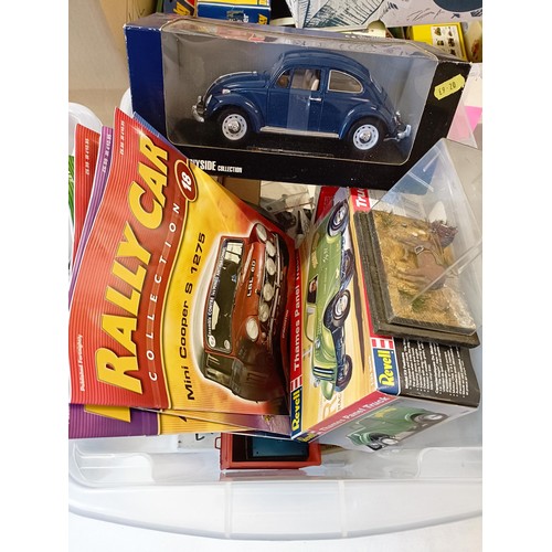 437 - Assorted model cars and other toys (5 boxes)