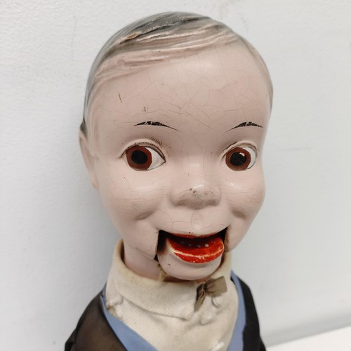 469 - A Charlie McCarthy puppet, with detached lower jaw, 58 cm high