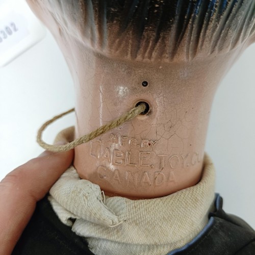 469 - A Charlie McCarthy puppet, with detached lower jaw, 58 cm high