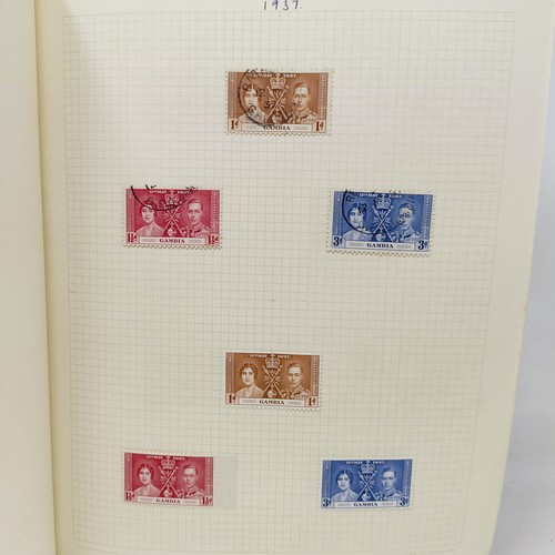 2 - A group of Commonwealth stamps, including The Gambia, in two Zenith albums (2)