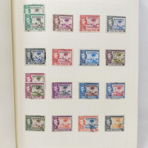 2 - A group of Commonwealth stamps, including The Gambia, in two Zenith albums (2)