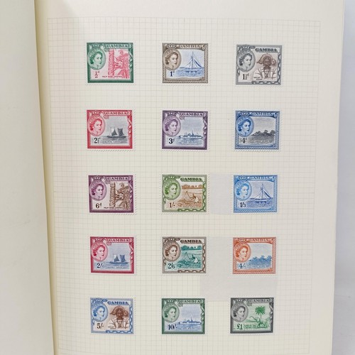 2 - A group of Commonwealth stamps, including The Gambia, in two Zenith albums (2)