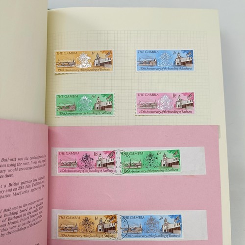 2 - A group of Commonwealth stamps, including The Gambia, in two Zenith albums (2)