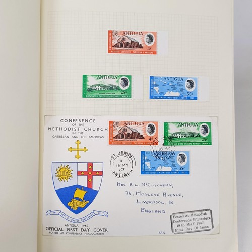 2 - A group of Commonwealth stamps, including The Gambia, in two Zenith albums (2)