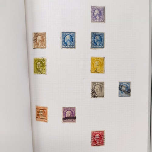 3 - An USA collection of stamps, mostly mint, and including mini-sheets, in six albums (6)