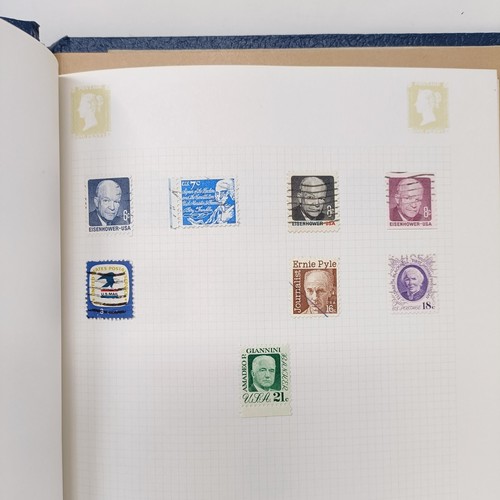 3 - An USA collection of stamps, mostly mint, and including mini-sheets, in six albums (6)