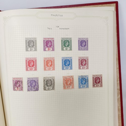 5 - A good Simplex stamp album of Commonwealth stamps, QVR onwards, including Malaya, Straits Settlement... 