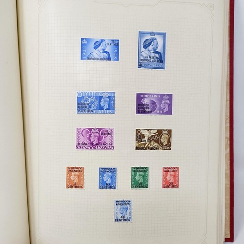 5 - A good Simplex stamp album of Commonwealth stamps, QVR onwards, including Malaya, Straits Settlement... 