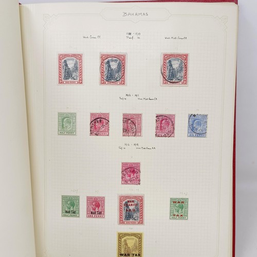 6 - A good Simplex stamp album of Commonwealth stamps, QVR onwards, including Aden, Antigua, Barbados, a... 