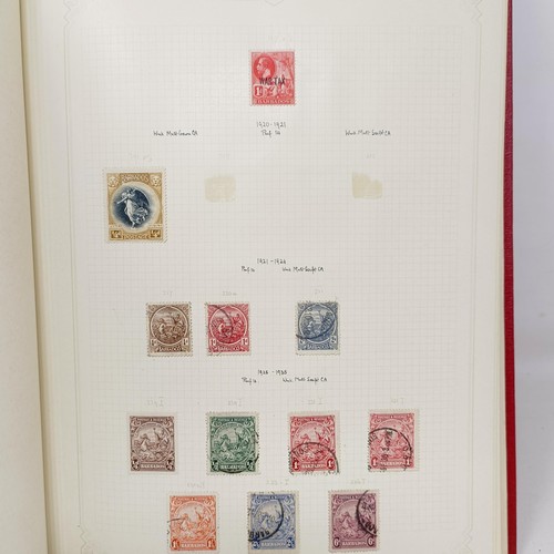 6 - A good Simplex stamp album of Commonwealth stamps, QVR onwards, including Aden, Antigua, Barbados, a... 