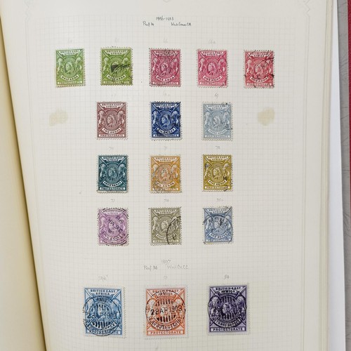 6 - A good Simplex stamp album of Commonwealth stamps, QVR onwards, including Aden, Antigua, Barbados, a... 