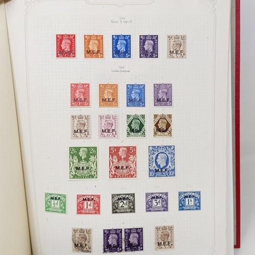 6 - A good Simplex stamp album of Commonwealth stamps, QVR onwards, including Aden, Antigua, Barbados, a... 