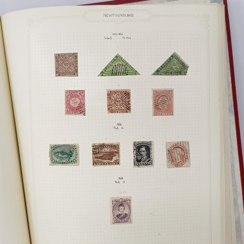 7 - A good Simplex stamp album of Commonwealth stamps, QVR onwards, including Australia, Canada, Ceylon,... 