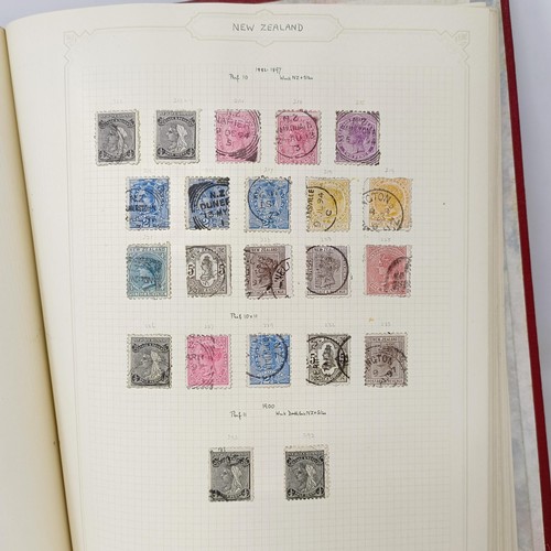 7 - A good Simplex stamp album of Commonwealth stamps, QVR onwards, including Australia, Canada, Ceylon,... 