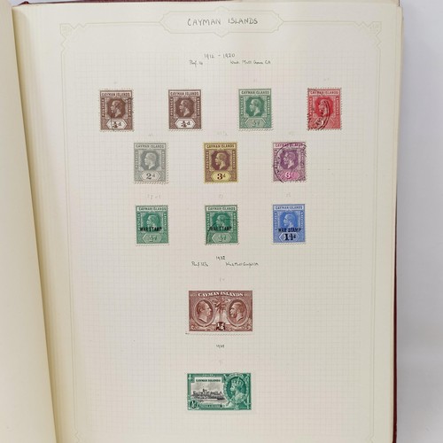 8 - A good Simplex stamp album of Commonwealth stamps, including QVR onwards, including Burma, Cape of G... 