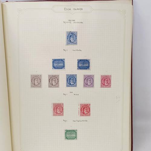 8 - A good Simplex stamp album of Commonwealth stamps, including QVR onwards, including Burma, Cape of G... 