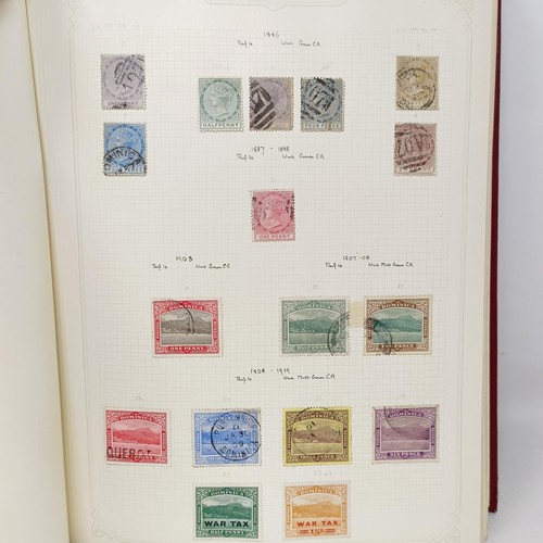 8 - A good Simplex stamp album of Commonwealth stamps, including QVR onwards, including Burma, Cape of G... 